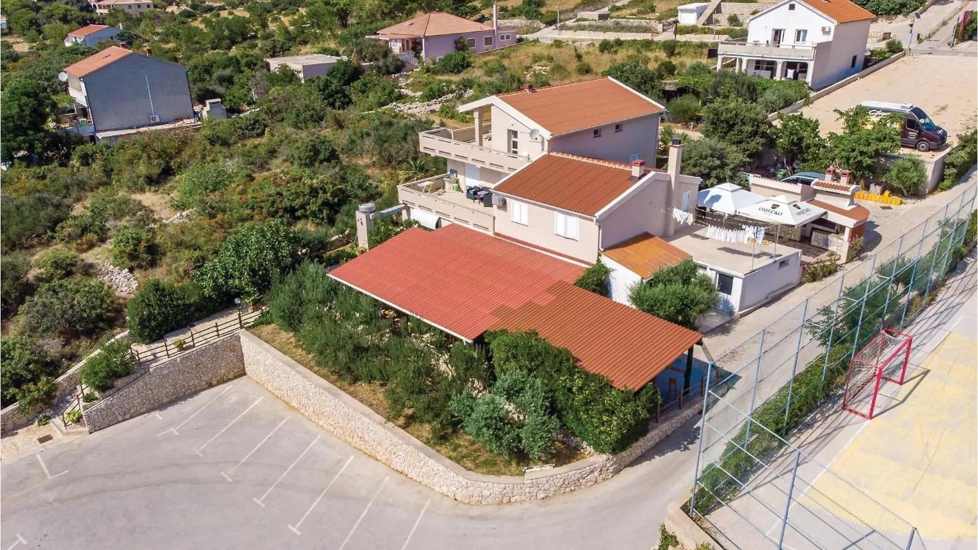 Gorgeous Apartment In Kolan With House Sea View